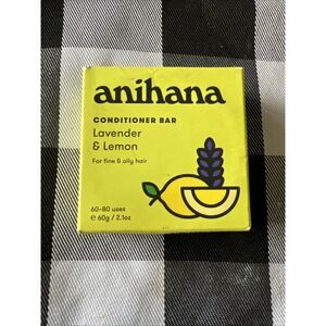 Anihana Hair Conditioner Bar, Fine & Oily Hair, Lavender and Lemon Scent 2.1 oz